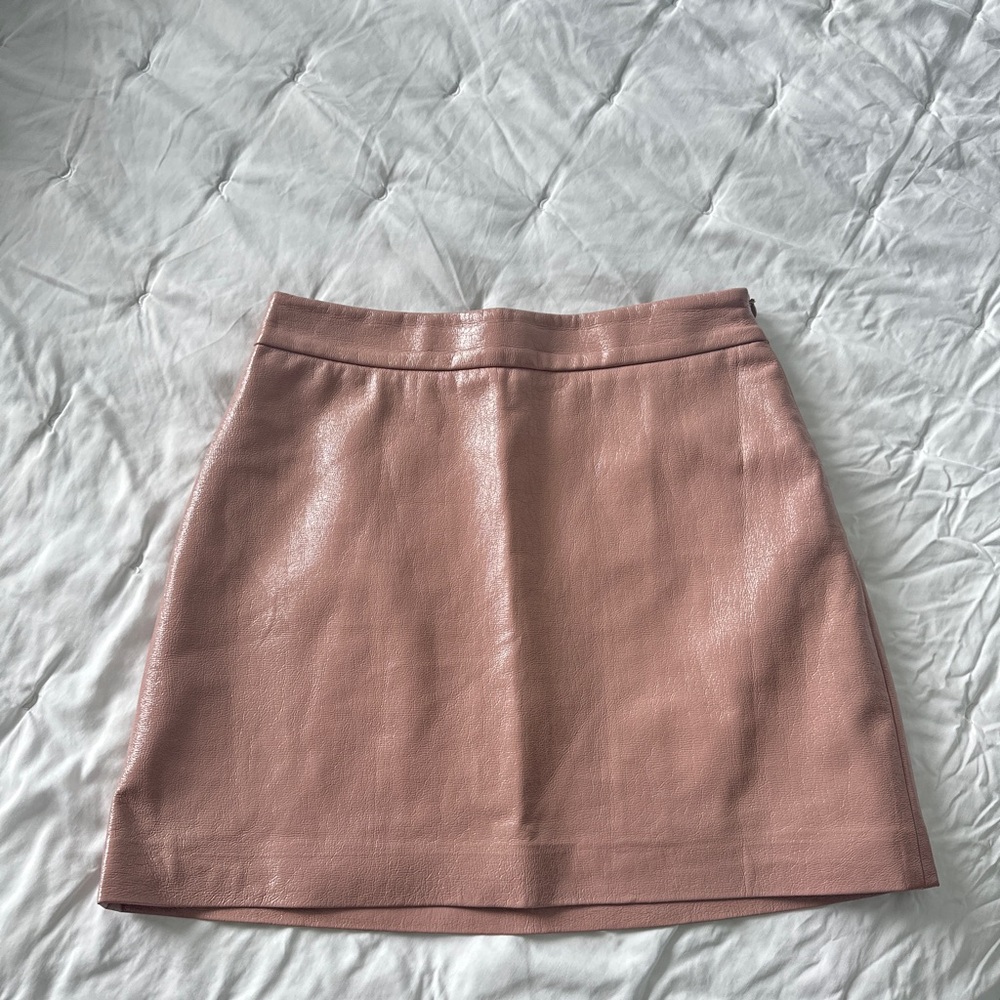 Milly Pink A-line Mini Skirt for Cocktail